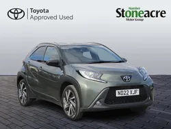 Green Used 2022 Toyota Aygo Hatchback | £12,750 (Fair price)