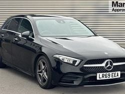 Black Used 2019 Mercedes A180 AMG Line Premium Hatchback | £18,211 (Fair price)