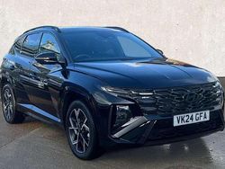 Black Used 2024 Hyundai Tucson N Line SUV | £30,213 (A bit pricey)
