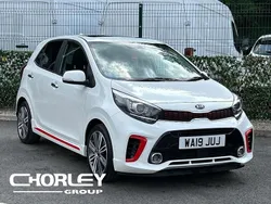 White Used 2019 Kia Picanto GT-Line S Hatchback | £9,520 (Fair price)