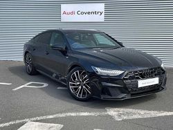Mythos black metallic Used 2025 Audi A7 Black Edition Hatchback | £52,490