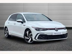 White Used 2021 VW Golf VIII GTI Hatchback | £25,409 (Fair price)