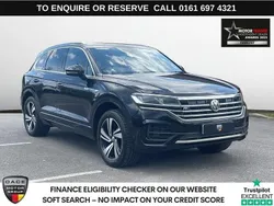 Black Used 2019 VW Touareg R-line SUV | £27,470 (Fair price)
