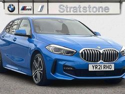 Blue Used 2021 BMW 118 M Sport Hatchback | £17,522 (Fair price)