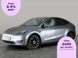 Grey Used 2024 Tesla Model Y Performance SUV | £40,240 (Expensive)