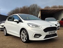 White Used 2019 Ford Fiesta ST-Line Hatchback | £6,150 (Super price)
