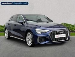 Blue Used 2023 Audi A3 S-Line Hatchback | £20,268 (Fair price)