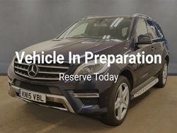 Blue Used 2015 Mercedes ML250 AMG Line Premium SUV | £20,990 (Expensive)