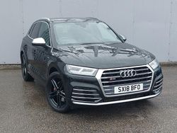Black Used 2018 Audi SQ5 S-Line SUV | £28,498 (Good price)