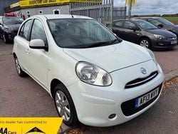 White Used 2013 Nissan Micra Acenta Hatchback | £2,749 (Super price)