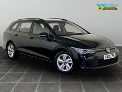 Black Used 2021 VW Golf VIII S Estate | £10,595