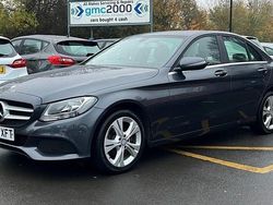 Grey Used 2015 Mercedes C200 SE Sedan | £7,195 (Fair price)
