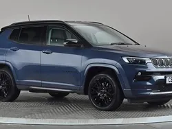 Blue/black Used 2021 Jeep Compass SUV | £20,398 (Expensive)