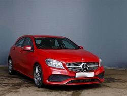 Red Used 2018 Mercedes A160 AMG line Hatchback | £9,950 (Fair price)