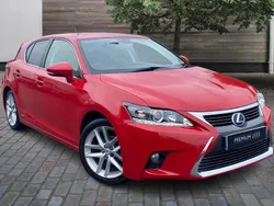Red Used 2017 Lexus CT200h Hatchback | £13,485 (Fair price)