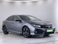 Grey Used 2018 Honda Civic EX Hatchback | £9,510 (Fair price)