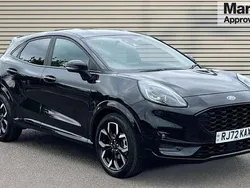 Black Used 2022 Ford Puma ST-Line X SUV | £19,820 (Fair price)