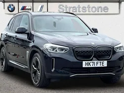 Black Used 2021 BMW iX3 Comfort Edition SUV | £24,999 (Fair price)