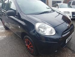 Black Used 2013 Nissan Micra Visia Hatchback | £2,495 (Good price)