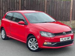 Red Used 2014 VW Polo SE Hatchback | £3,895 (Fair price)