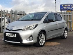Silver Used 2012 Toyota Yaris Hybrid Hatchback | £6,995