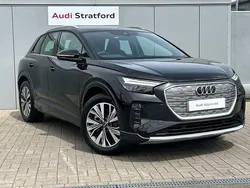 Mythos black, metallic Used 2025 Audi Q4 e-tron Sport SUV | £44,950 (Expensive)