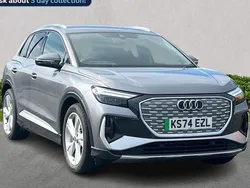 Grey Used 2024 Audi Q4 e-tron S-Line SUV | £35,211 (Good price)