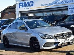 Silver Used 2017 Mercedes CLA220 AMG line Sedan | £13,450 (Fair price)