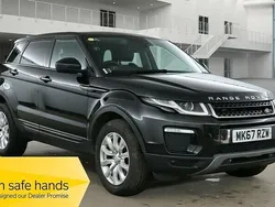 Black Used 2017 Land Rover Range Rover evoque SE SUV | £8,995 (Good price)