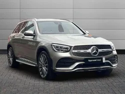 Silver Used 2022 Mercedes GLC220 AMG Line Premium SUV | £28,650 (A bit pricey)