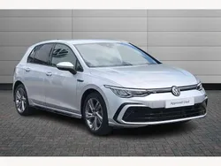 Silver Used 2022 VW Golf VIII R-line Hatchback | £23,395 (Fair price)