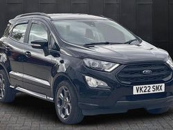 Black Used 2022 Ford Ecosport ST-Line SUV | £12,879 (Fair price)