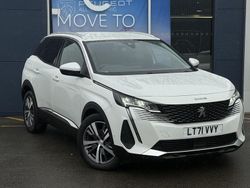 White Used 2021 Peugeot 3008 Allure Premium Hatchback | £17,995 (Fair price)