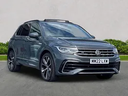 Grey Used 2022 VW Tiguan R-line SUV | £28,799 (A bit pricey)