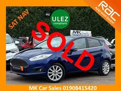 Blue Used 2016 Ford Fiesta Titanium Hatchback | £5,195 (Fair price)