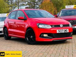 Red Used 2017 VW Polo R-line Hatchback | £9,400 (Fair price)