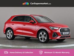 Red Used 2021 Audi Q3 S-Line SUV | £23,197 (Fair price)