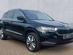 Black magic pearlescent Used 2024 Skoda Karoq SE L SUV | £20,290 (Good price)
