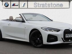 White Used 2023 BMW 420 M Sport Cabriolet | £35,495 (A bit pricey)