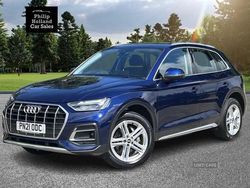 Blue Used 2021 Audi Q5 Sport SUV | £24,995 (Fair price)