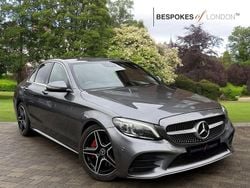 Grey Used 2020 Mercedes C300 AMG line Sedan | £17,995 (Good price)