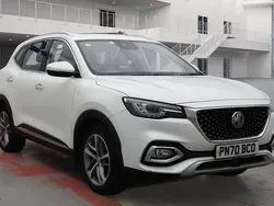 White Used 2021 MG HS Exclusive SUV | £12,400 (Fair price)