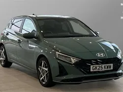 Mangrove green Used 2025 Hyundai i20 Ultimate Hatchback | £21,175 (Expensive)