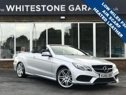 Silver Used 2016 Mercedes E220 AMG line Cabriolet | £14,995 (Fair price)