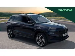 Black Used 2024 Skoda Karoq SportLine SUV | £29,790 (Fair price)