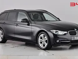Jet black Used 2018 BMW 318 Sport Line Estate | £11,995 (Fair price)