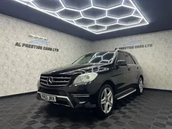 Black Used 2013 Mercedes ML250 AMG SUV | £10,499 (Fair price)