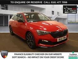 Red Used 2021 Skoda Scala Monte Carlo Hatchback | £15,890 (Fair price)
