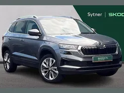 Graphite grey metallic Used 2024 Skoda Karoq SE L SUV | £25,250 (Fair price)