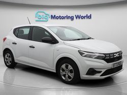 White Used 2024 Dacia Sandero Essentiel Hatchback | £10,650 (Good price)